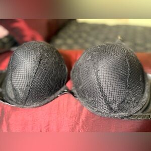 Victorias Secret Black Lace Bra